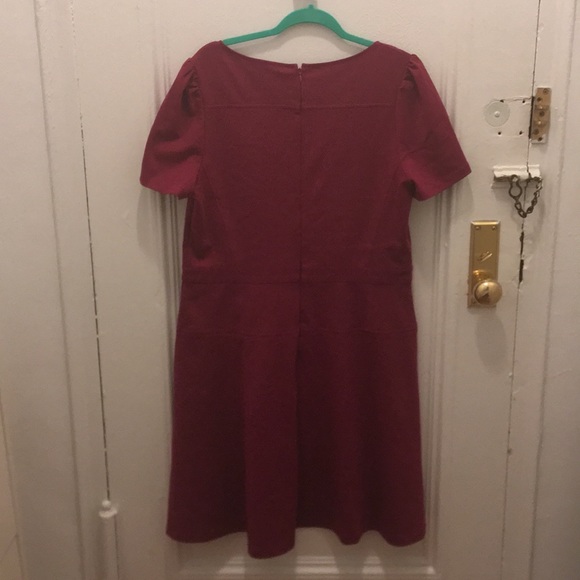 LOFT dress Raspberry A line - Picture 2 of 4